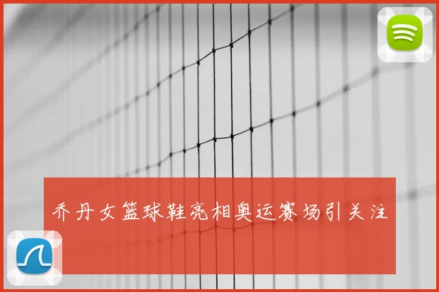 乔丹女篮球鞋亮相奥运赛场引关注
